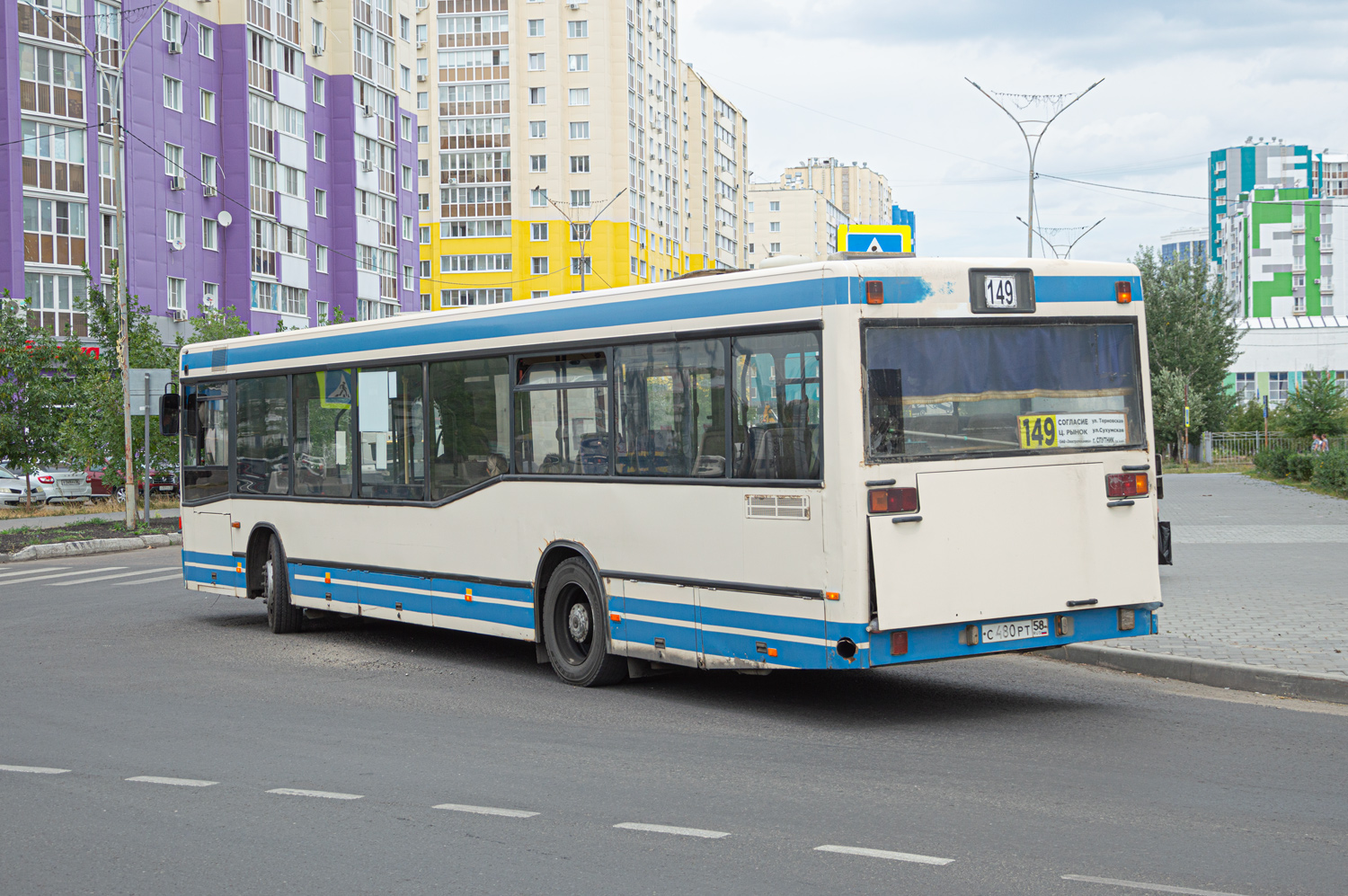 Пензенская область, Mercedes-Benz O405N2 № С 480 РТ 58