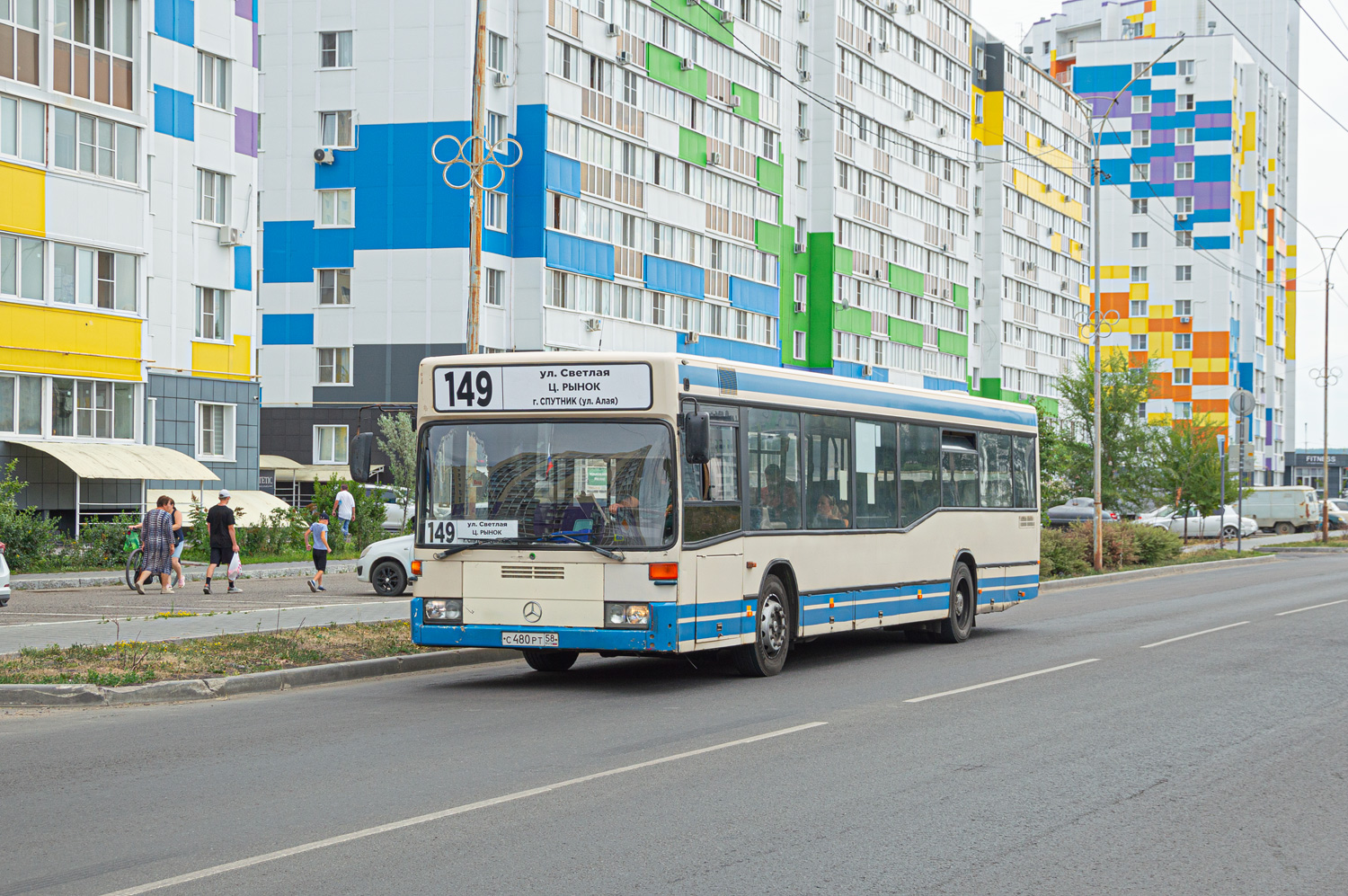 Пензенская область, Mercedes-Benz O405N2 № С 480 РТ 58