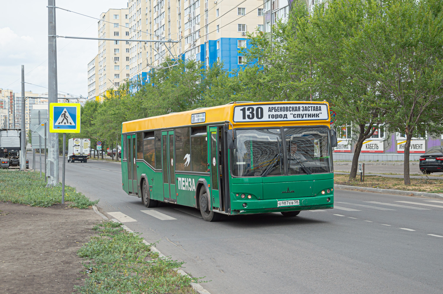 Penza region, MAZ-103.465 № О 987 ЕВ 58