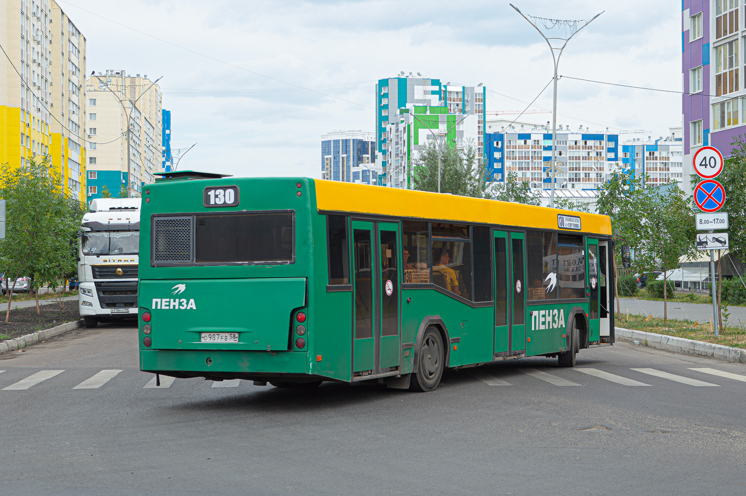 Пензенская область, МАЗ-103.465 № О 987 ЕВ 58