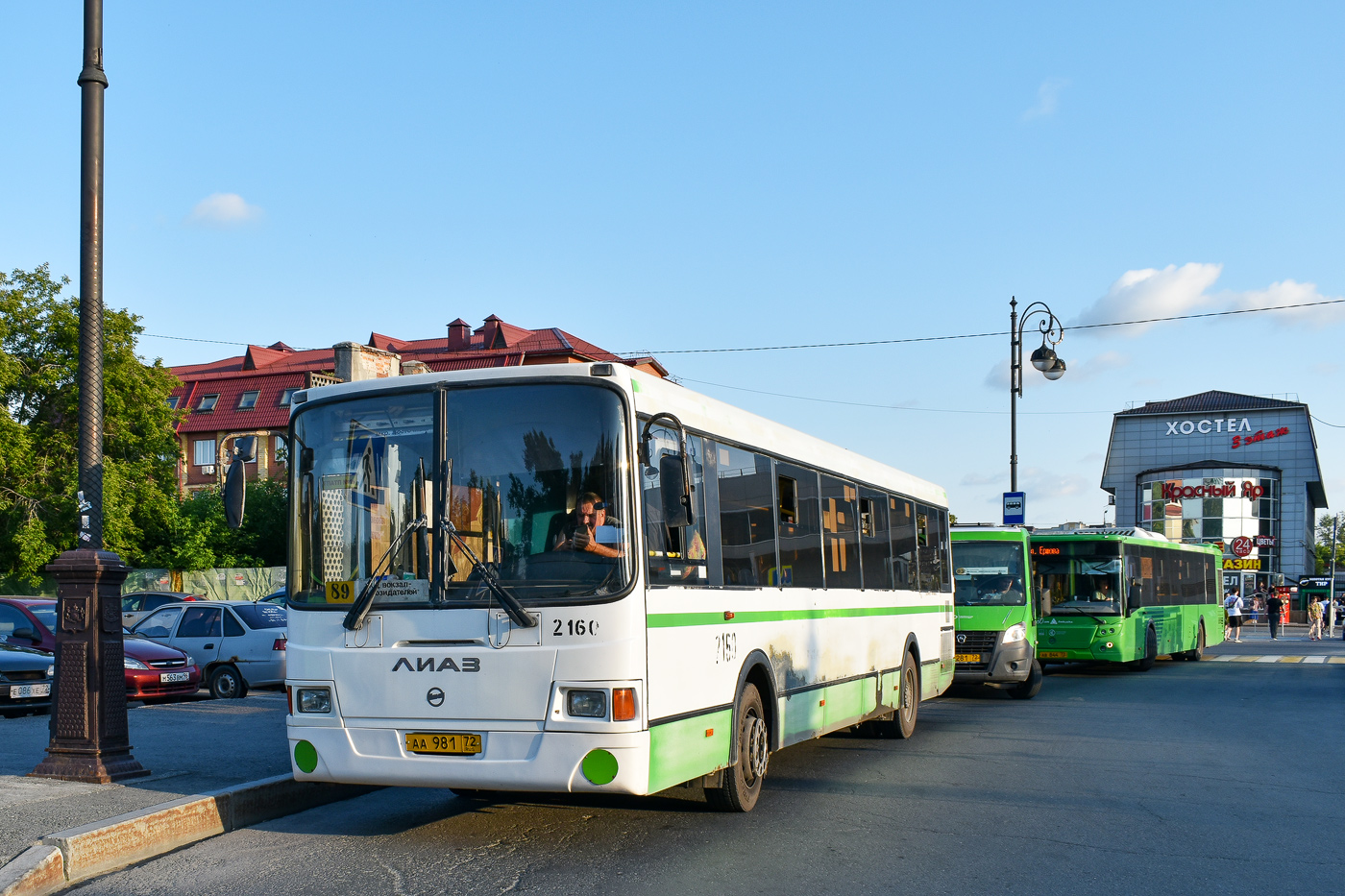 Тюменская область, ЛиАЗ-5293.54 № 2160