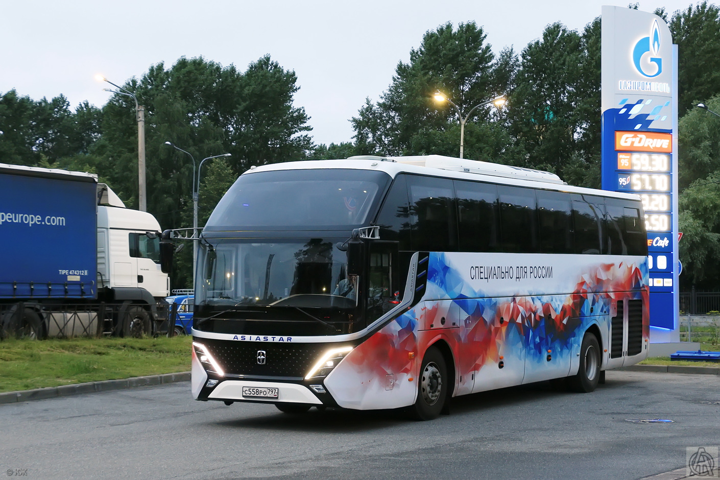 Санкт-Петербург, AsiaStar Yaxing Wertstar YBL6128HQ3 № С 558 РО 797