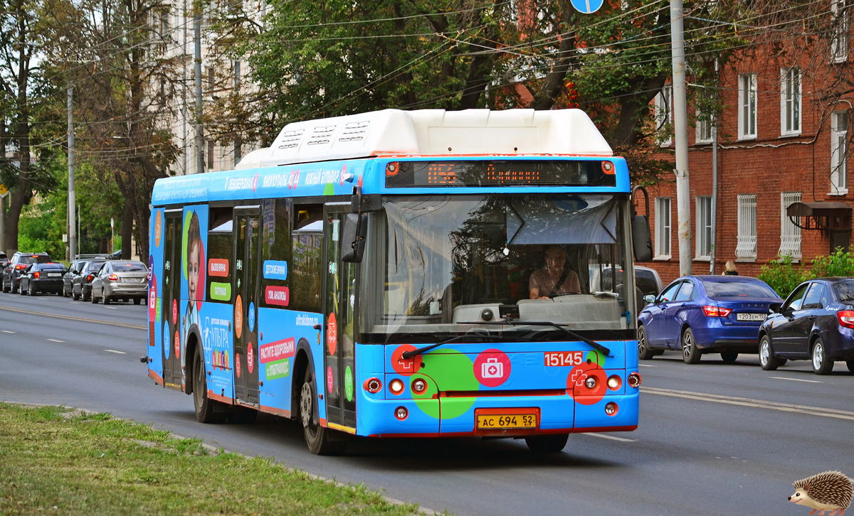 Nizhegorodskaya region, LiAZ-5292.67 (CNG) Nr. 15145