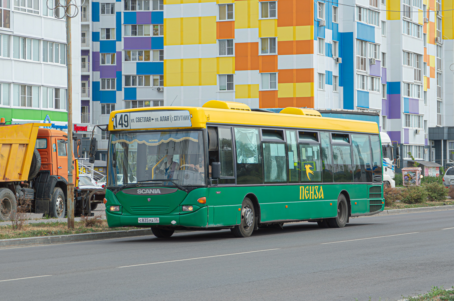 Пензенская вобласць, Scania OmniLink I (Скания-Питер) № С 835 УА 58