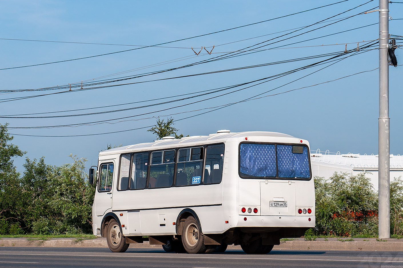 Омская область, ПАЗ-32053 № 227