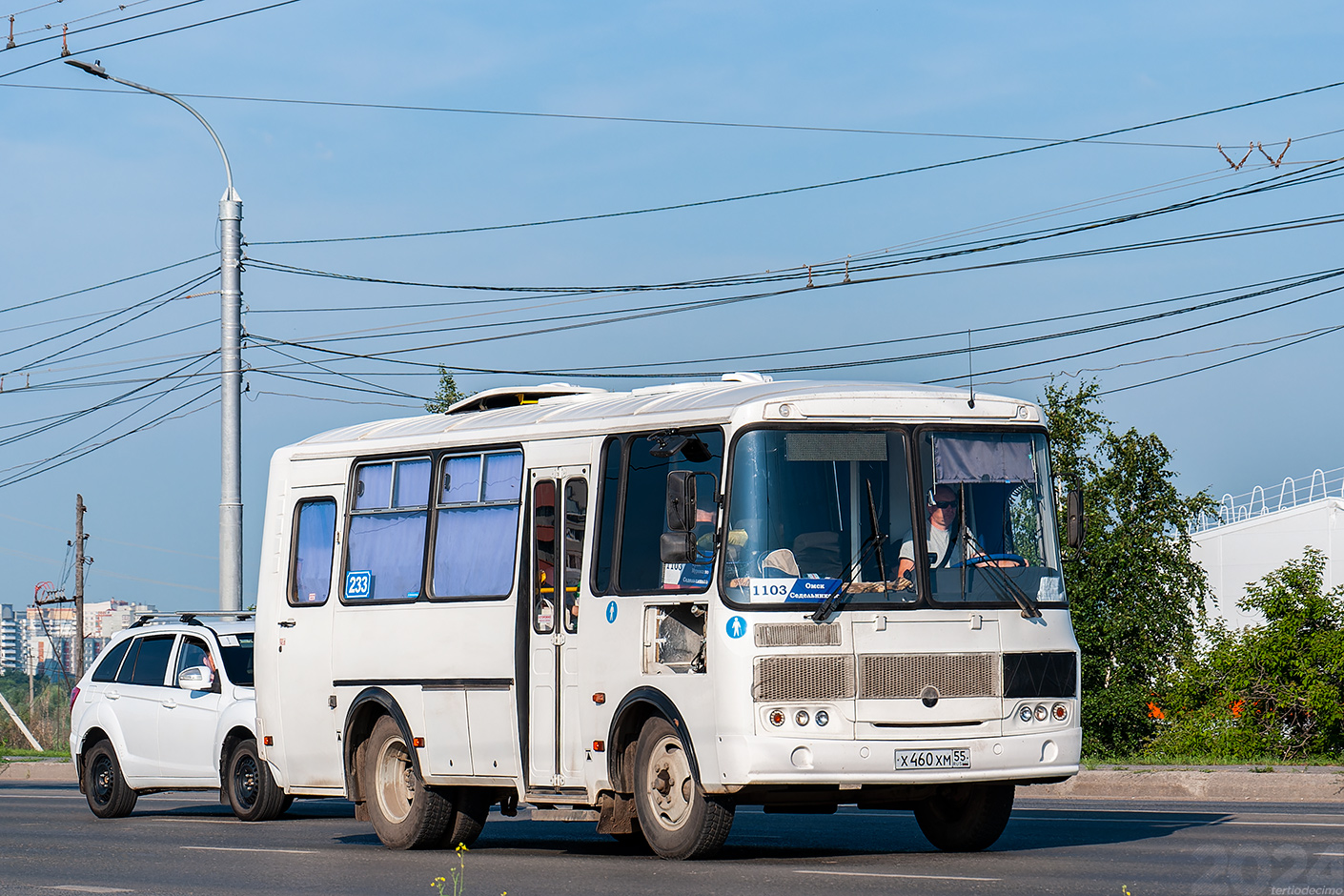 Омская область, ПАЗ-32053 № 233