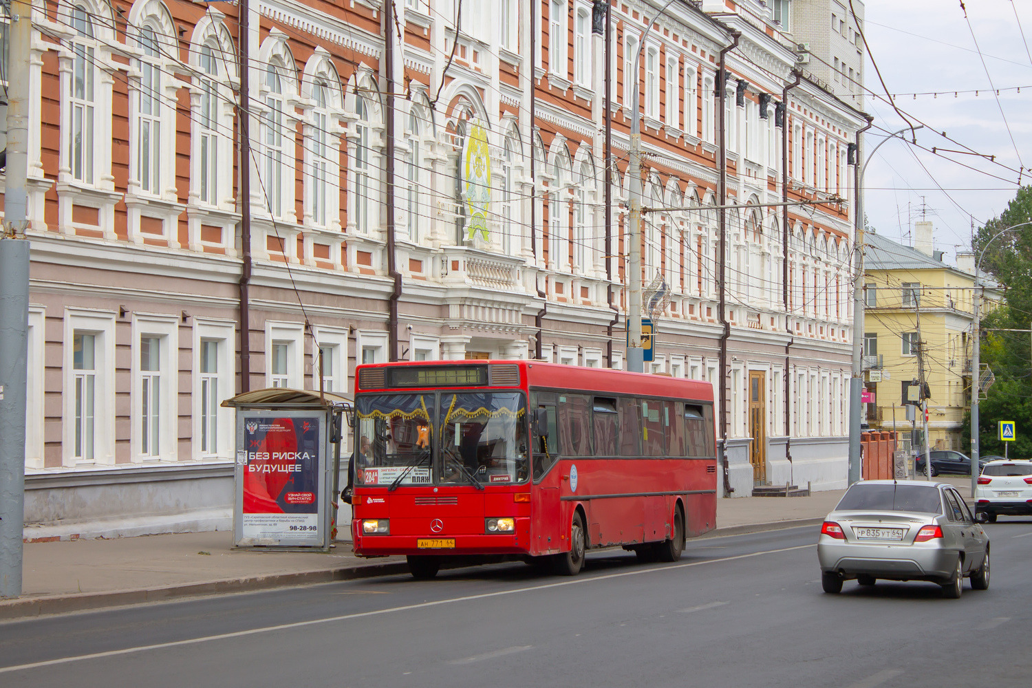 Саратовская область, Mercedes-Benz O407 № АН 771 64