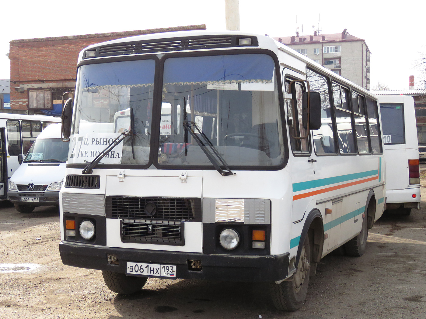 Краснодарский край, ПАЗ-32053 № В 061 НХ 193