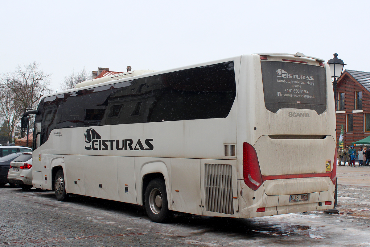 Литва, Scania Touring HD 12.0 № MJS 868 Литва, Scania Touring HD 12.0 № MJS 868