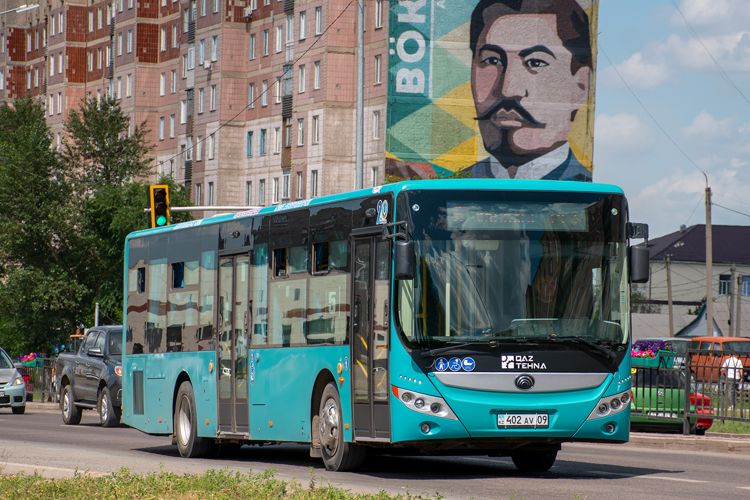 Карагандинская область, Yutong ZK6118HGA (QazTehna) № 402 AV 09