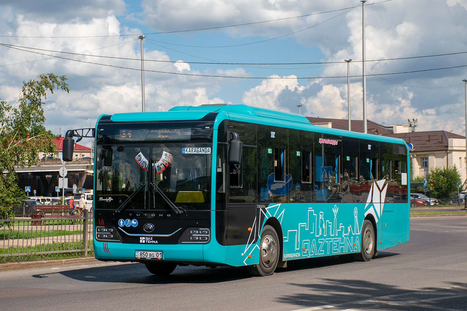 Карагандинская область, Yutong ZK6116HG (QazTehna) № 850 BG 01