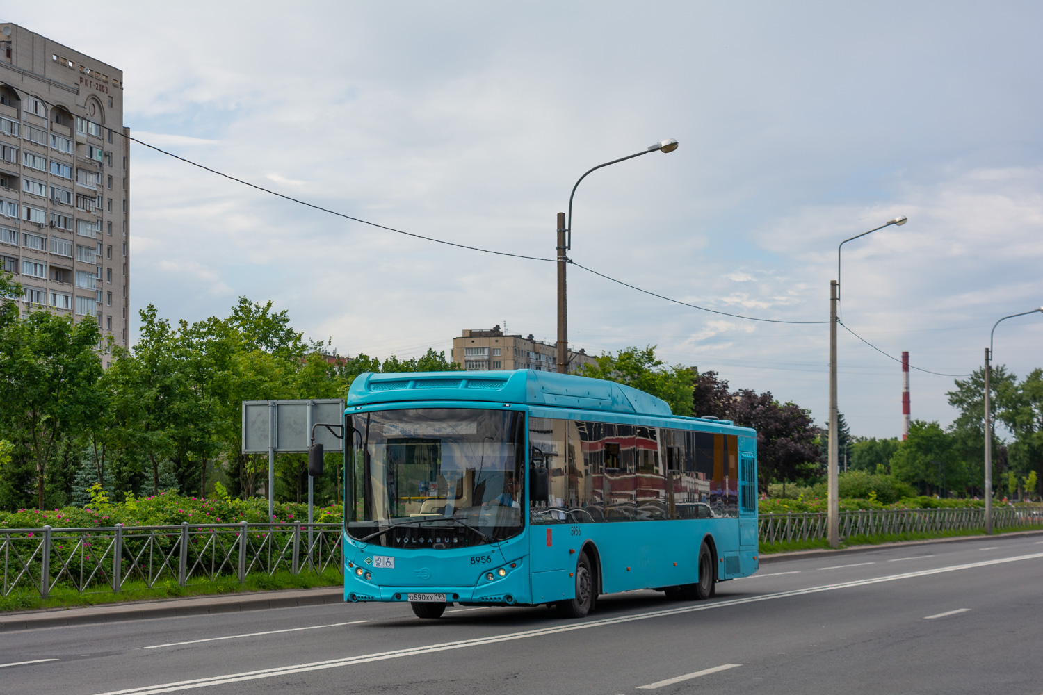 Санкт-Петербург, Volgabus-5270.G2 (CNG) № 5956