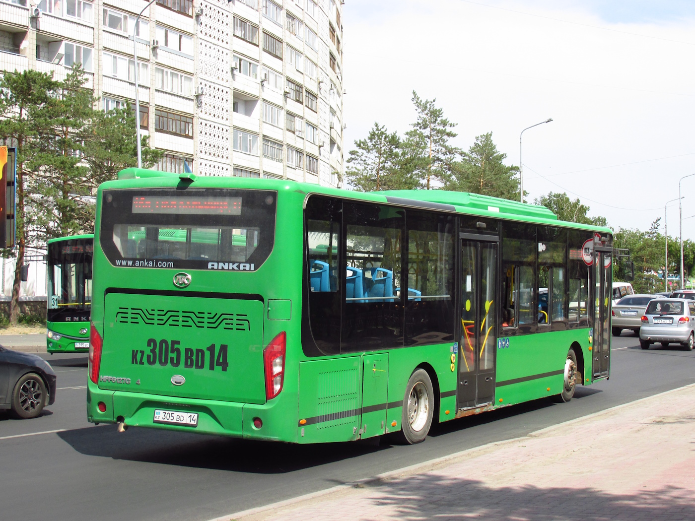 Павлодарская область, Ankai HFF6127GZ-4 (СарыаркаАвтоПром) № 305 BD 14