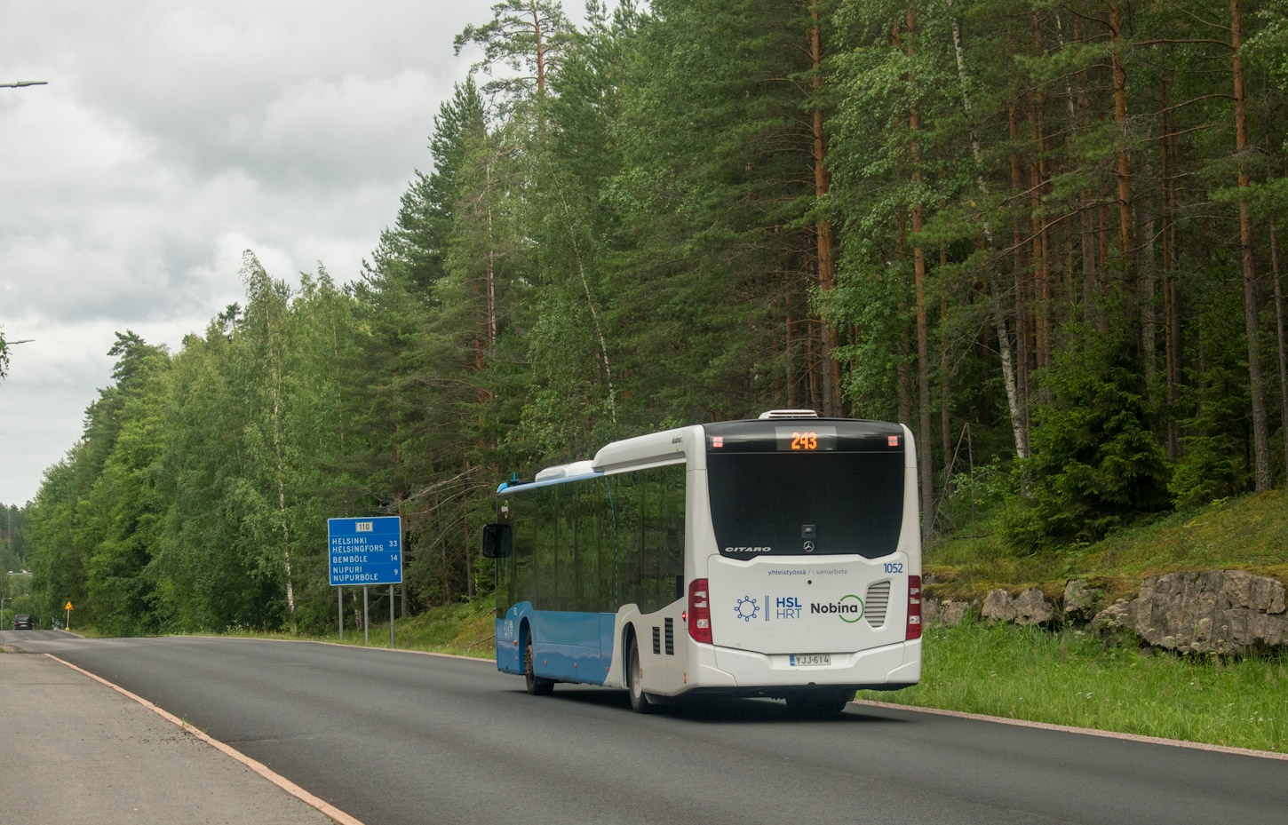 Финляндия, Mercedes-Benz Citaro C2 LE MÜ № 1052