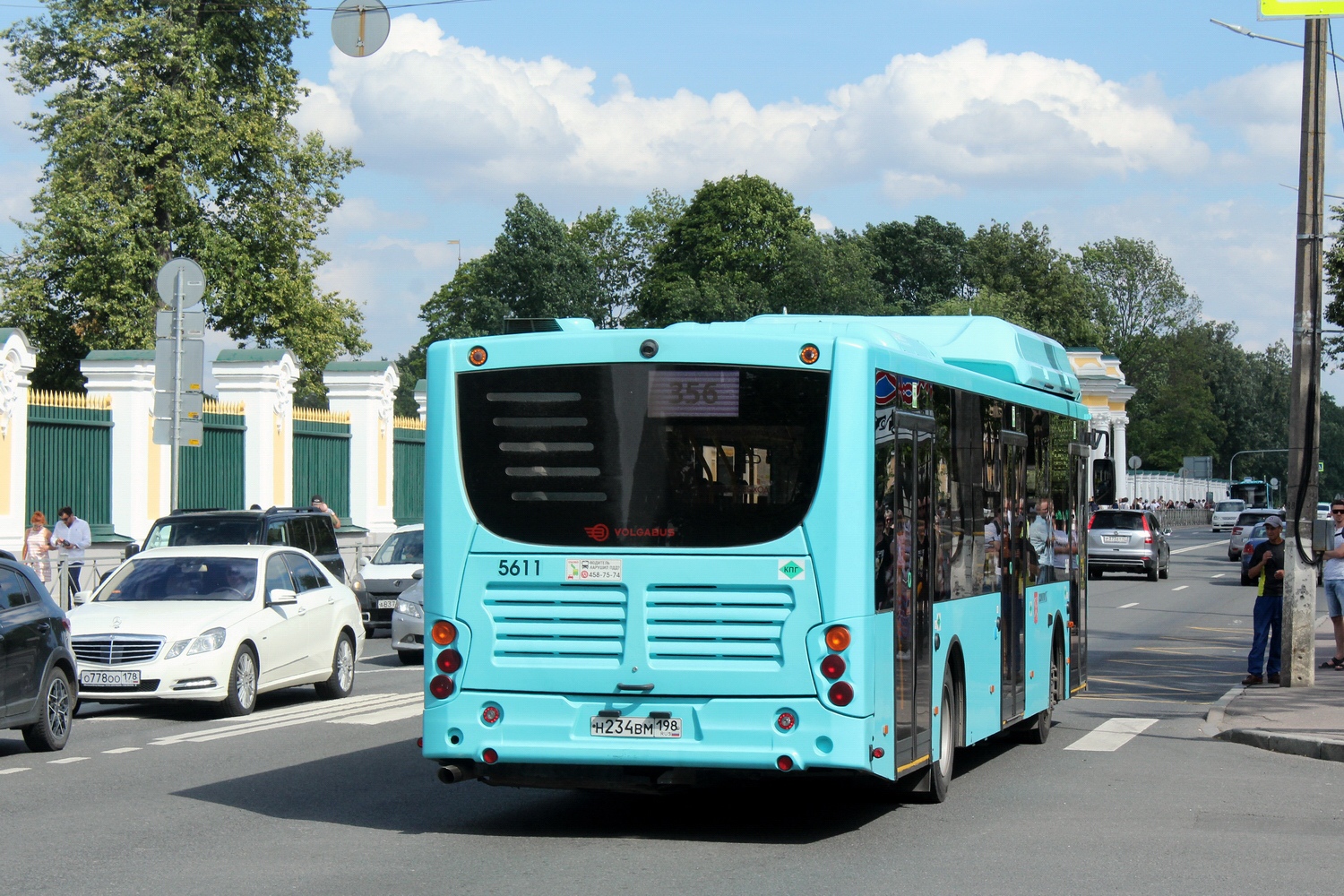 Санкт-Петербург, Volgabus-5270.G4 (CNG) № 5611