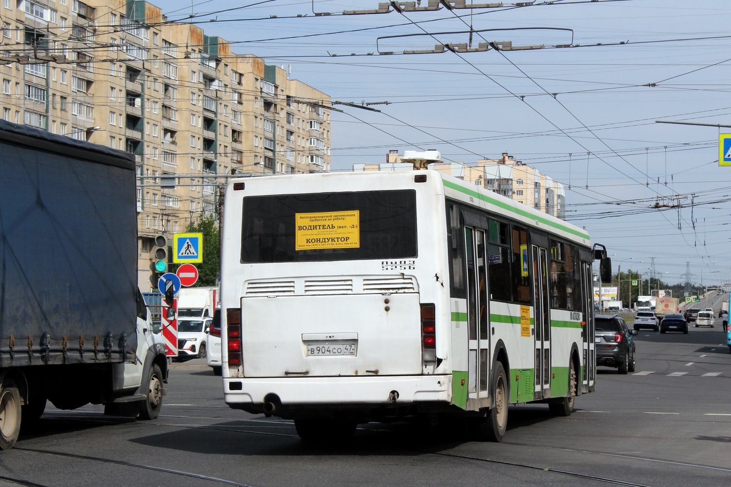 Obwód leningradzki, LiAZ-5256.53 Nr В 904 СО 47