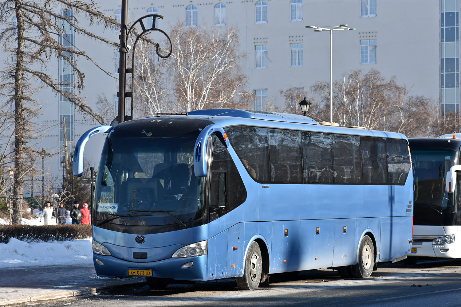 Тюменская область, Yutong ZK6129H № АМ 073 72