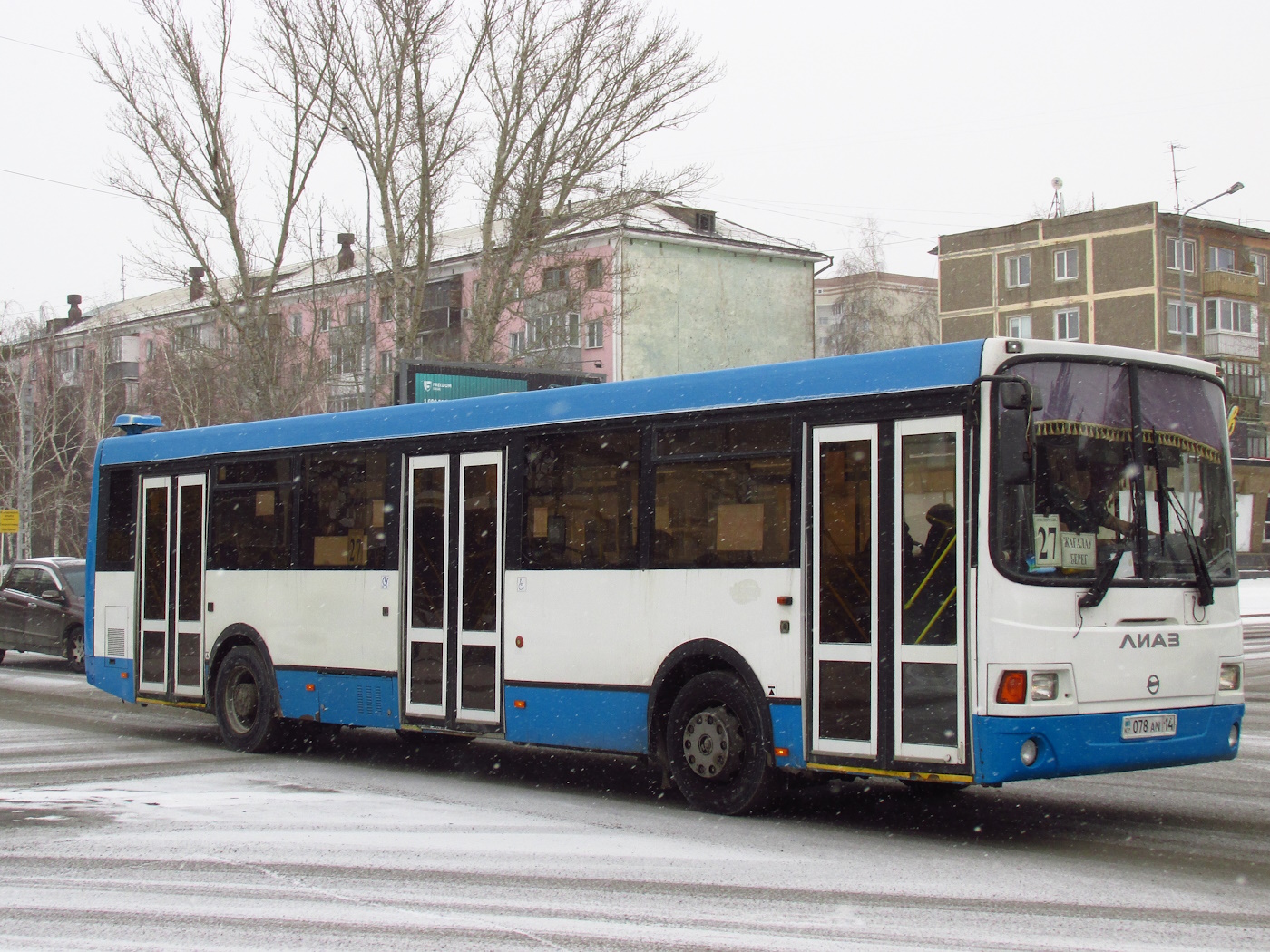 Павлодарская область, ЛиАЗ-5293.60 № 078 AN 14
