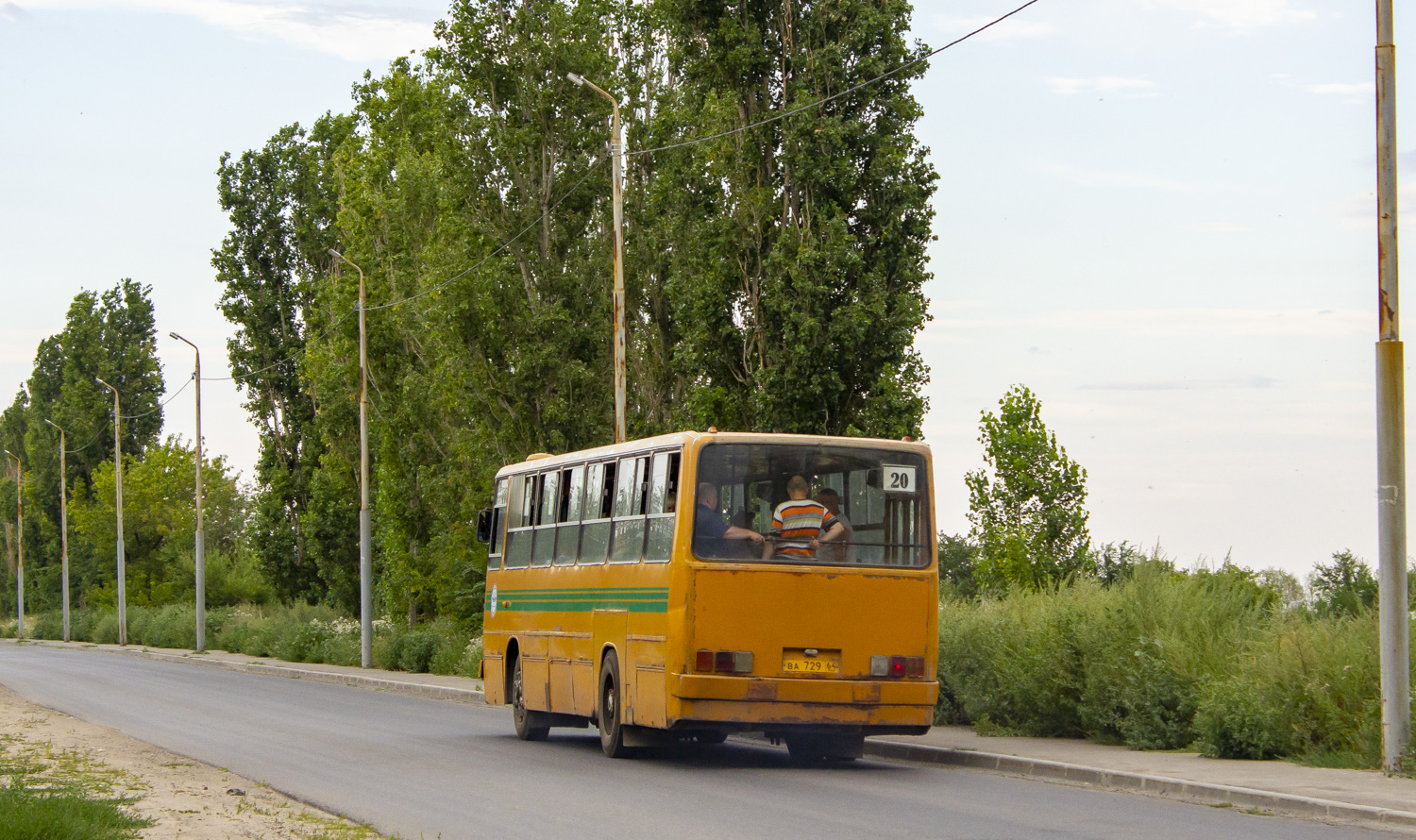 Саратовская область, Ikarus 260.50 № ВА 729 64