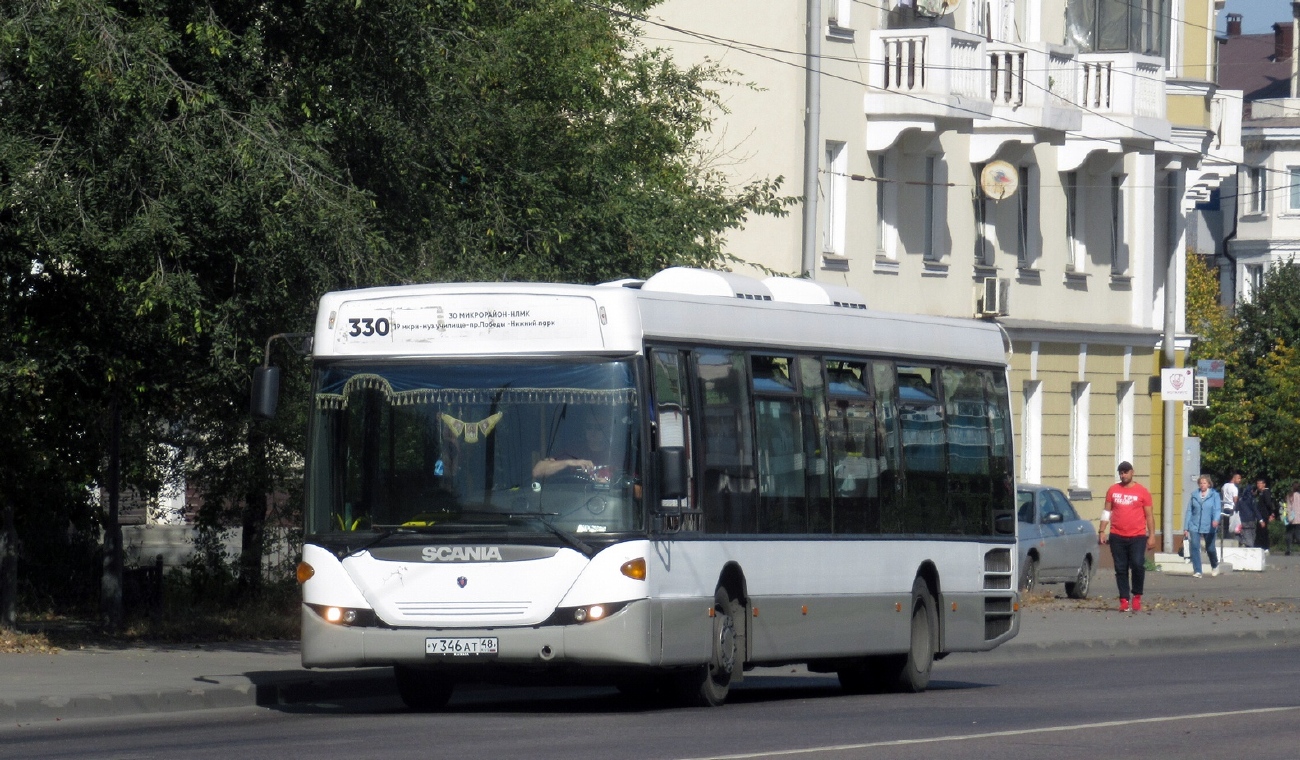 Lipetsk region, Scania OmniLink II (Scania-St.Petersburg) Nr. У 346 АТ 48