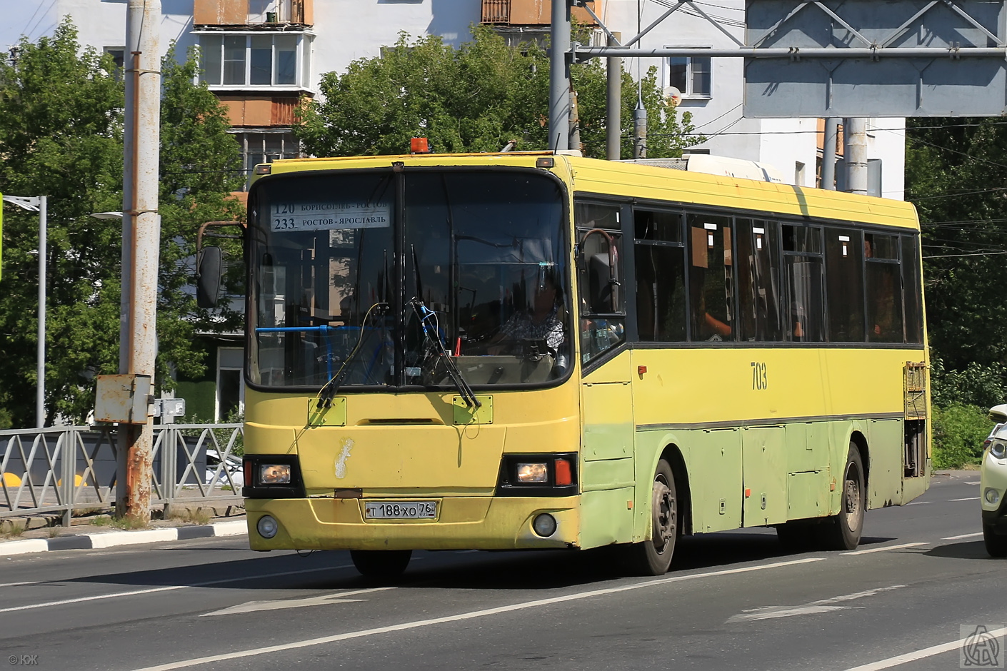 Yaroslavl region, LiAZ-5256.23-01 (GolAZ) № 703