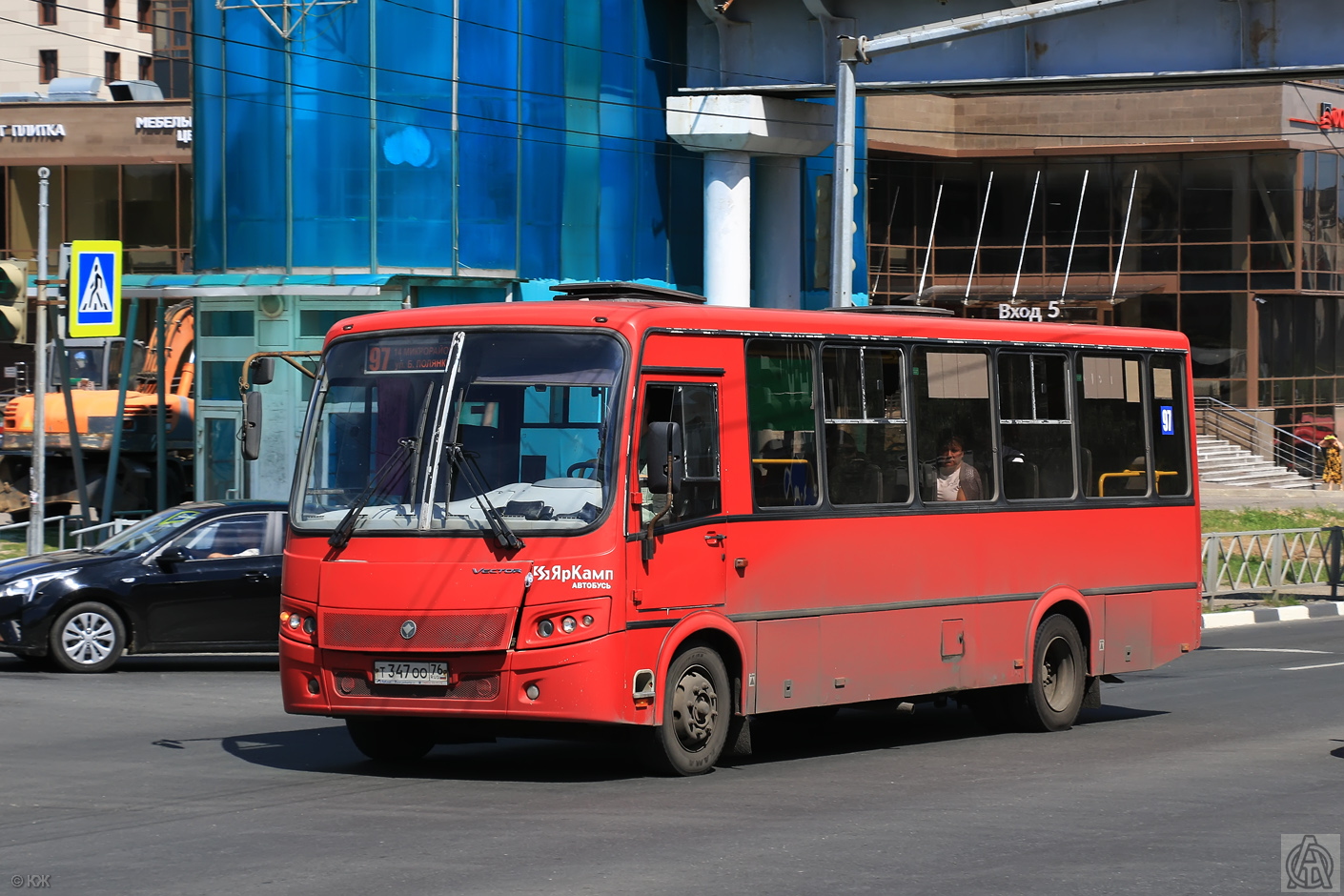 Ярославская область, ПАЗ-320412-04 "Вектор" № Т 347 ОО 76