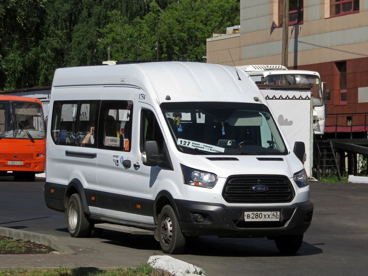 Кировская область, Ford Transit FBD [RUS] (X2F.ESG.) № х754