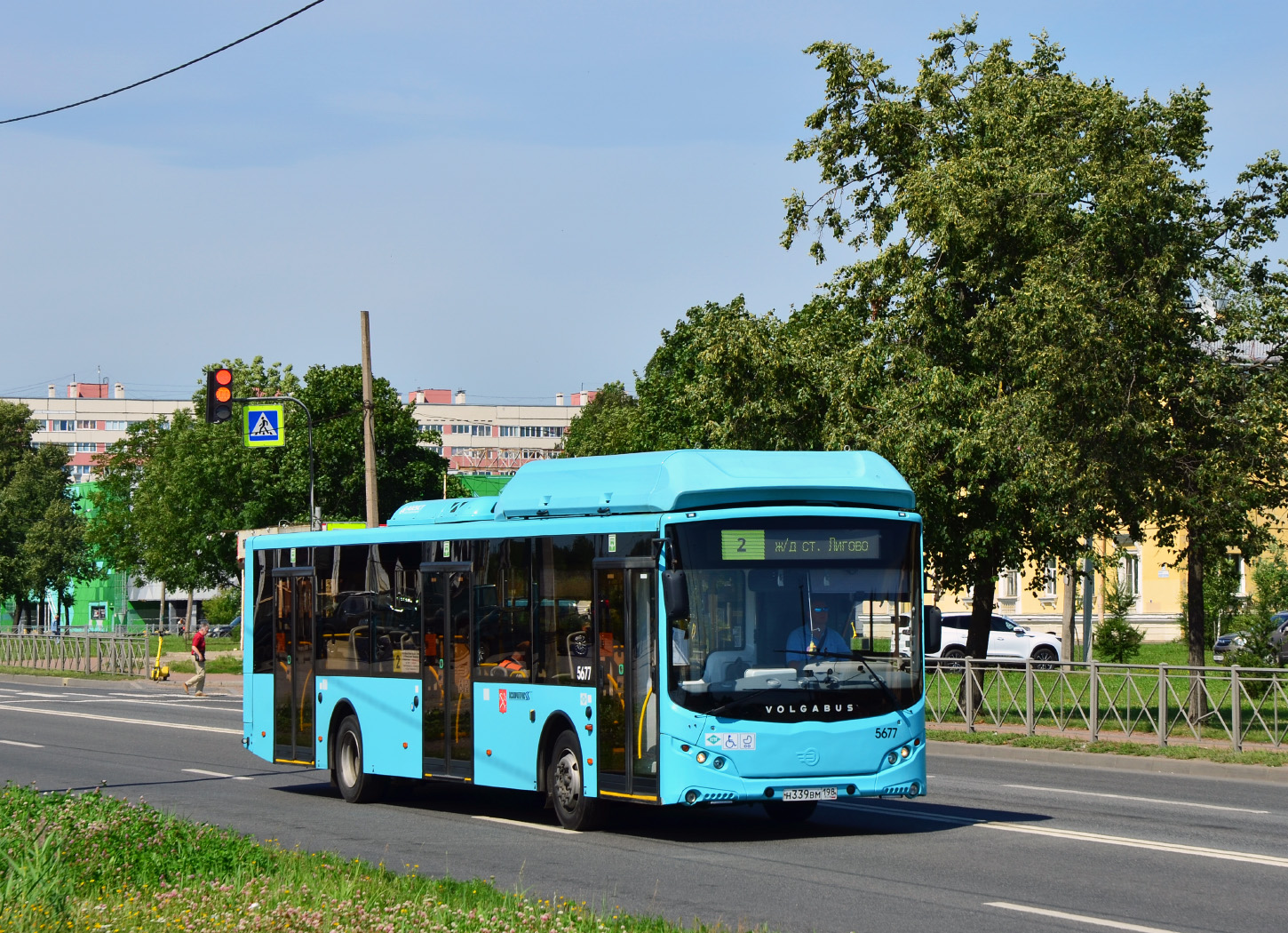 Санкт-Петербург, Volgabus-5270.G4 (CNG) № 5677