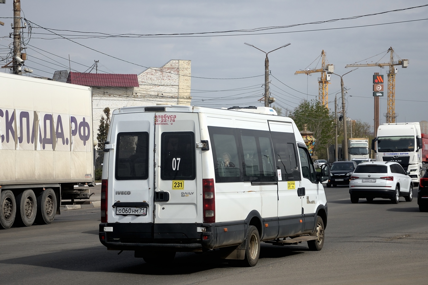 Тульская область, Авто Вектор 4520 (IVECO Daily) № О 060 НМ 71