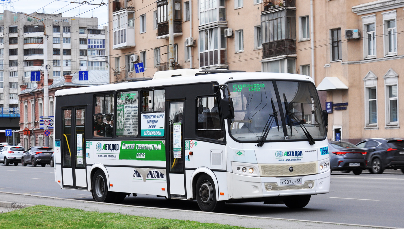 Омская область, ПАЗ-320414-14 "Вектор" № 7591