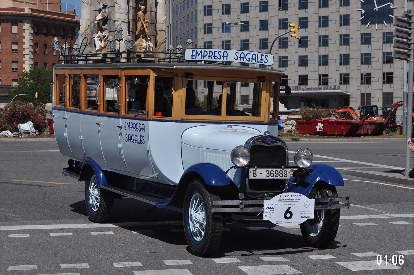 Испания, Ford № B 36989; Испания — Exposició d'Autobusos Clàssics de Barcelona 2024