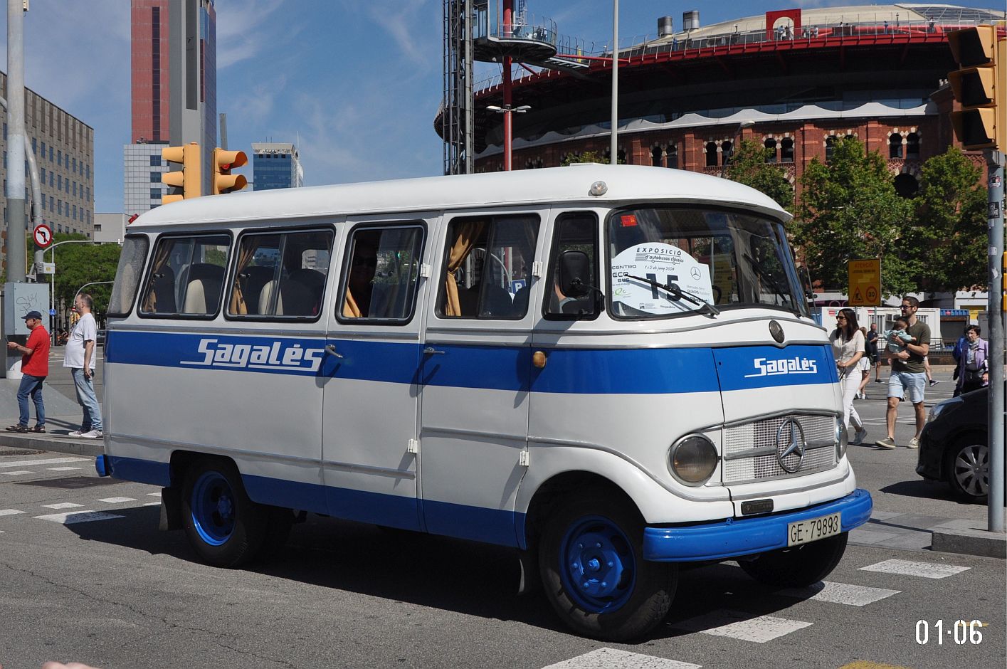 Испания, Mercedes-Benz O319D № GE 79893; Испания — Exposició d'Autobusos Clàssics de Barcelona 2024