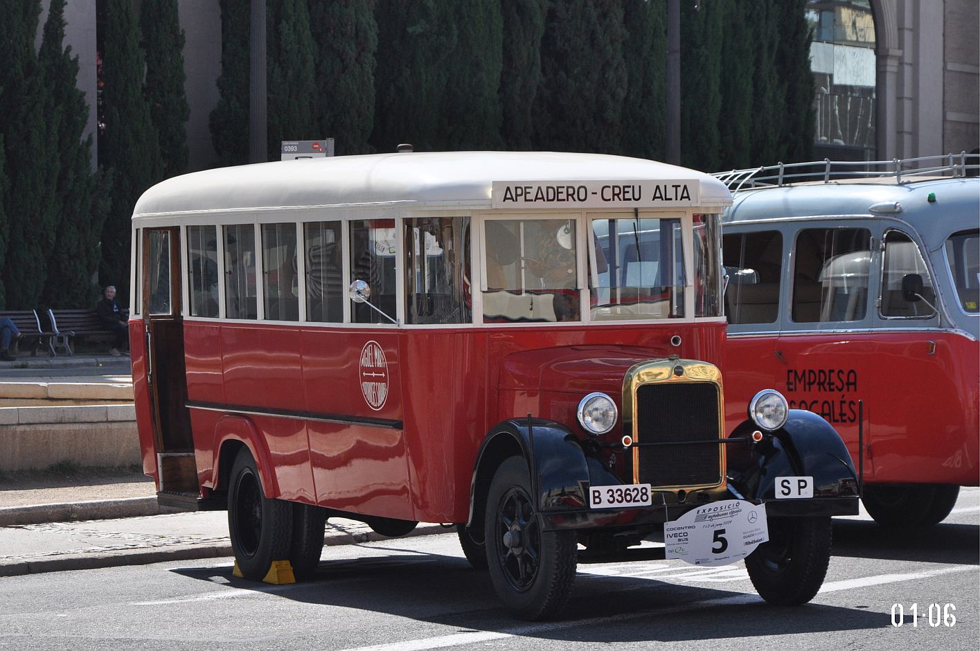 Испания, Nørresundby Graham Brothers № B 33628; Испания — Exposició d'Autobusos Clàssics de Barcelona 2024