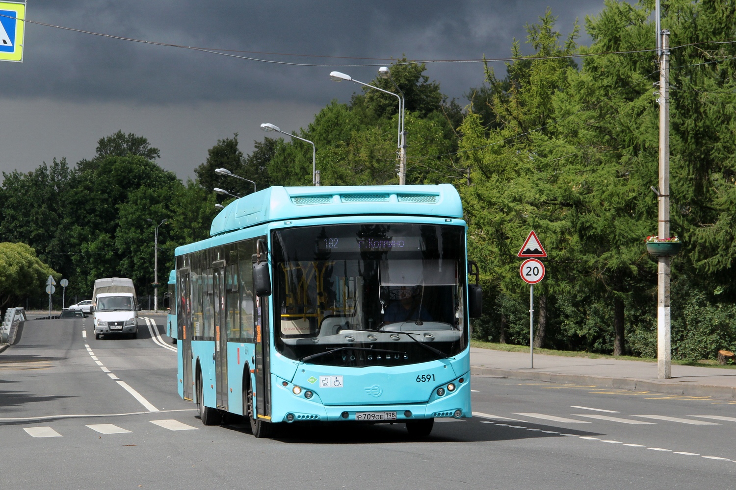 Санкт-Петербург, Volgabus-5270.G4 (CNG) № 6591