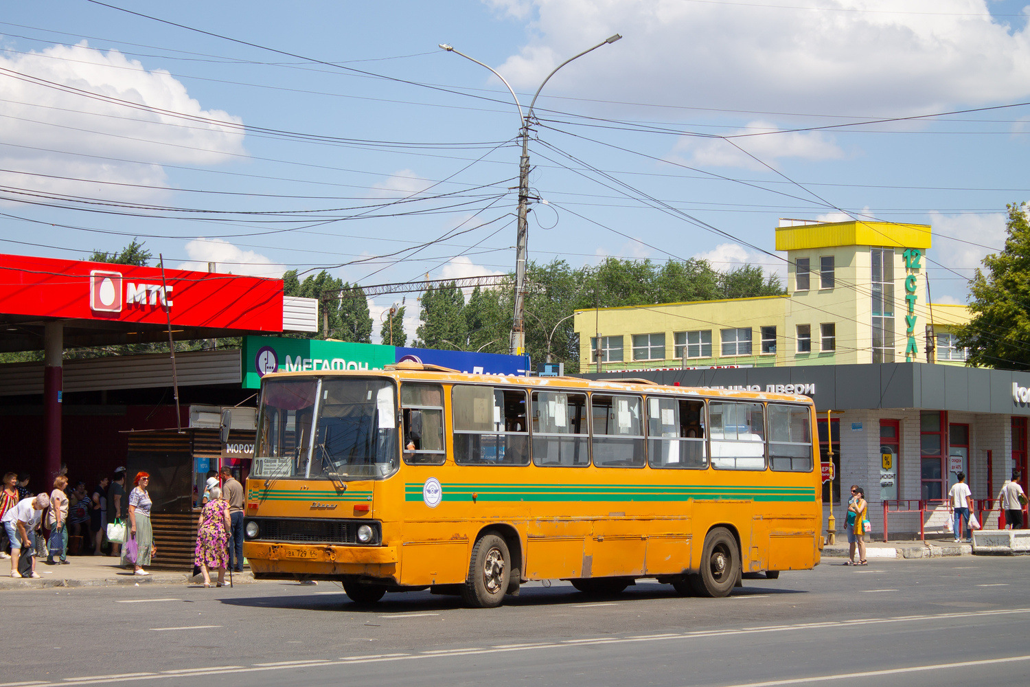 Саратовская область, Ikarus 260.50 № ВА 729 64