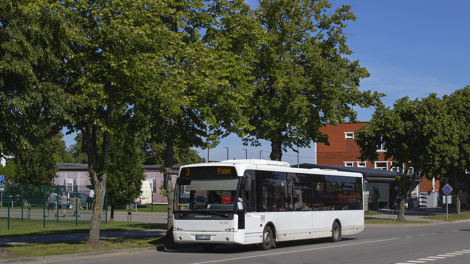 Литва, VDL Berkhof Ambassador 200 (Amoplant) № B1350