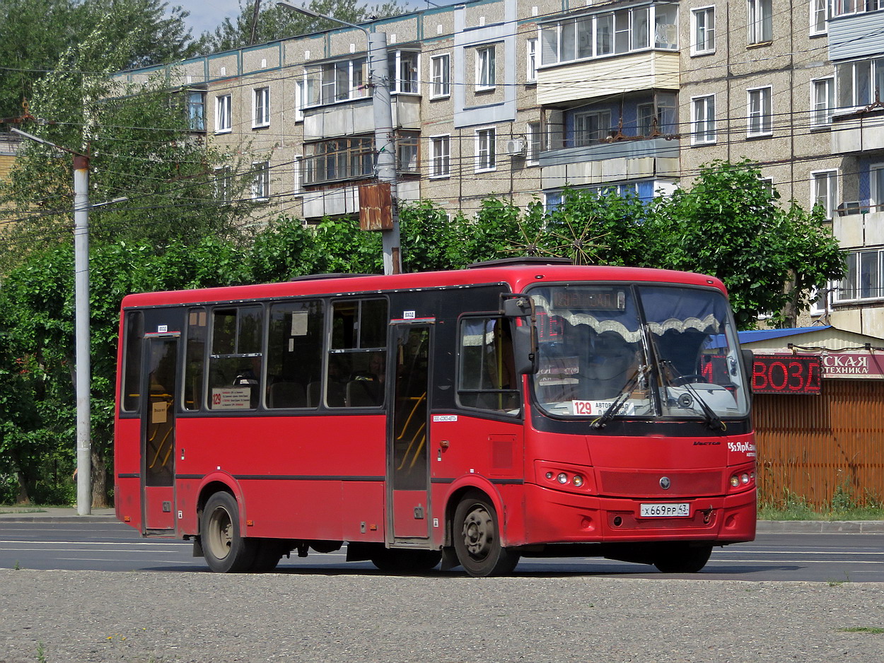 Кировская область, ПАЗ-320412-04 "Вектор" № Х 669 РР 43