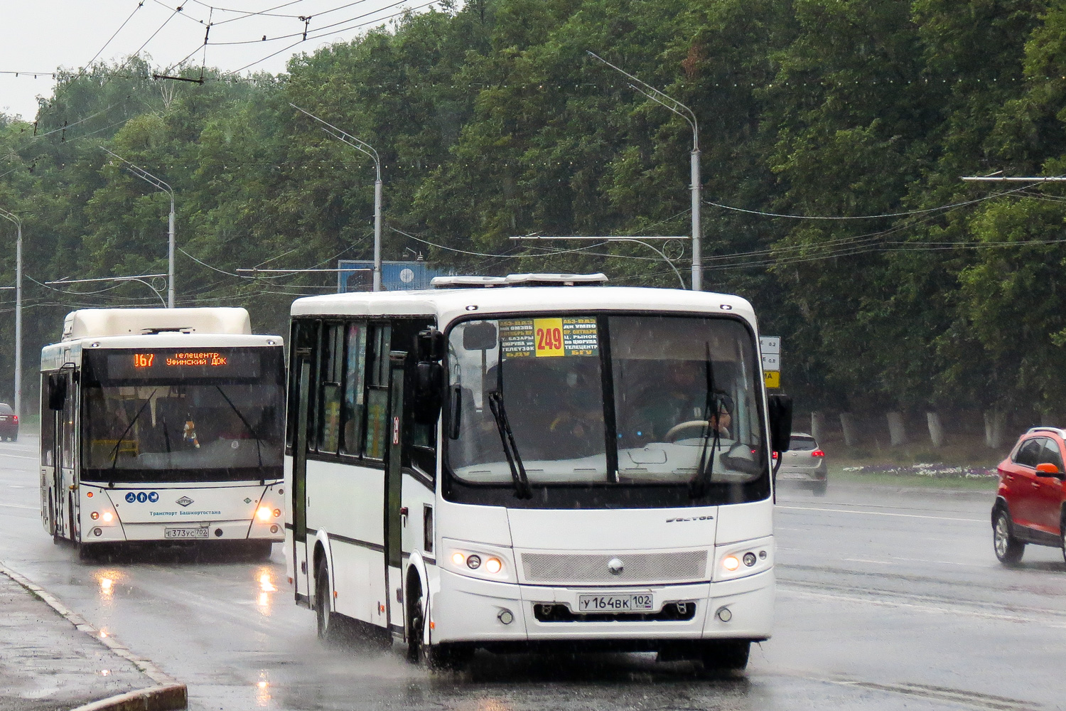 Башкортостан, ПАЗ-320412-04 "Вектор" № У 164 ВК 102