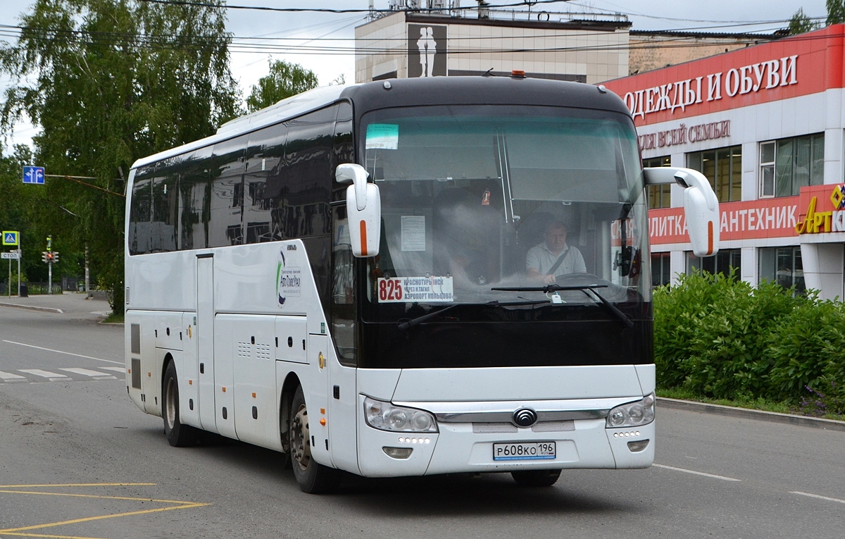 Sverdlovsk region, Yutong ZK6122H9 č. Р 608 КО 196