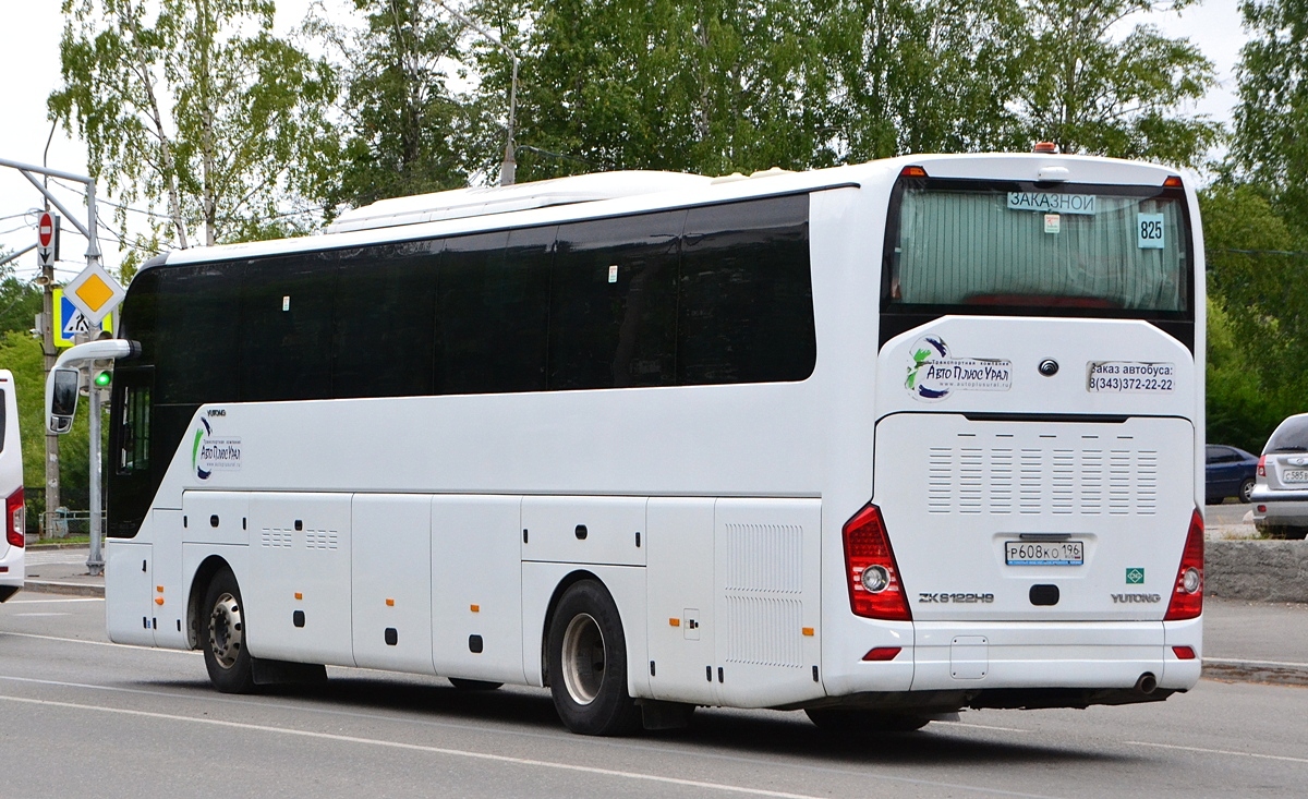 Свердловская область, Yutong ZK6122H9 № Р 608 КО 196