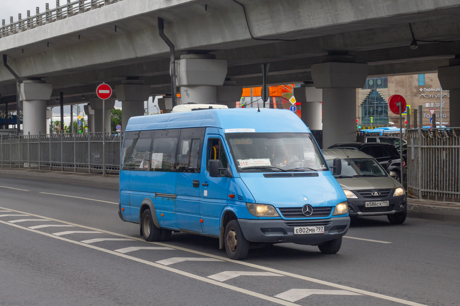 Москва, Луидор-223206 (MB Sprinter Classic) № Е 802 МВ 797