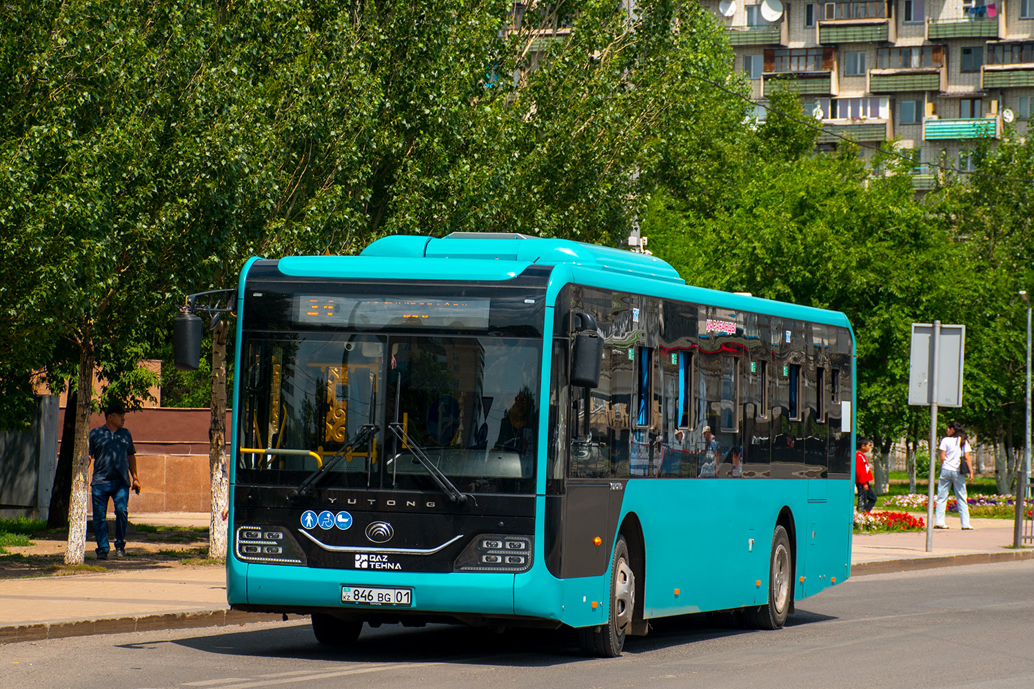 Карагандинская область, Yutong ZK6116HG (QazTehna) № 846 BG 01