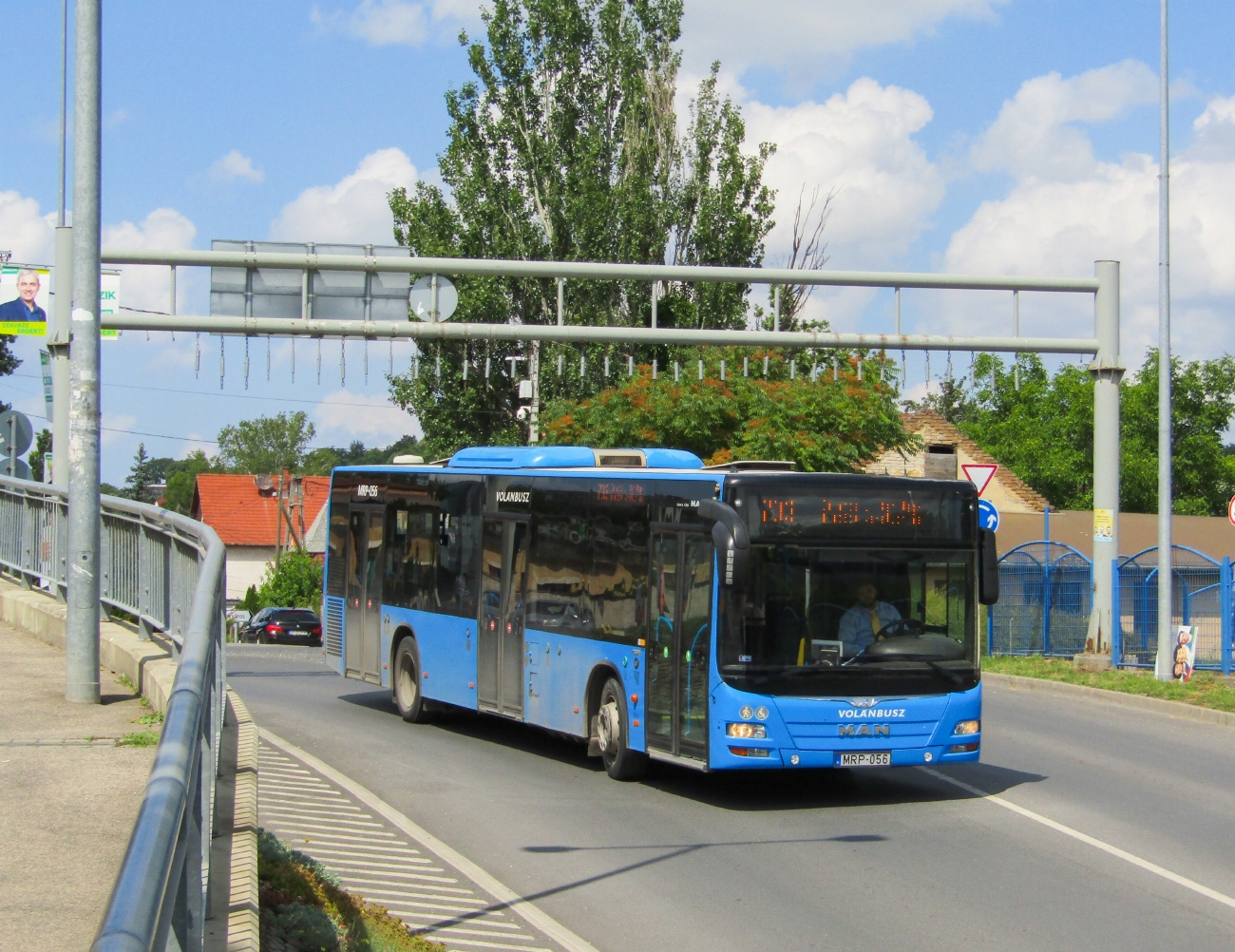 Венгрия, MAN A21 Lion's City NL283 № MRP-056