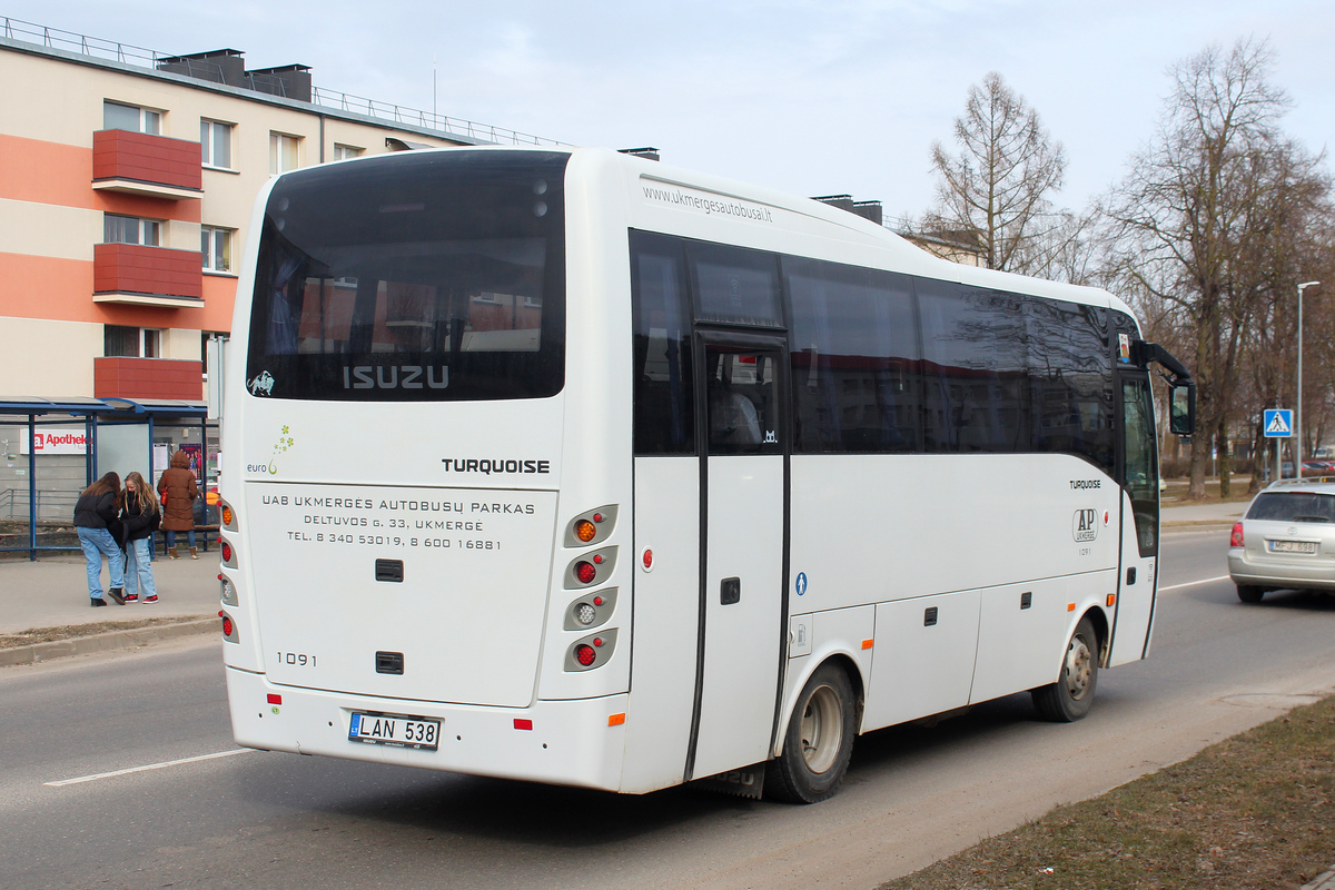 Литва, Anadolu Isuzu Turquoise № 1091