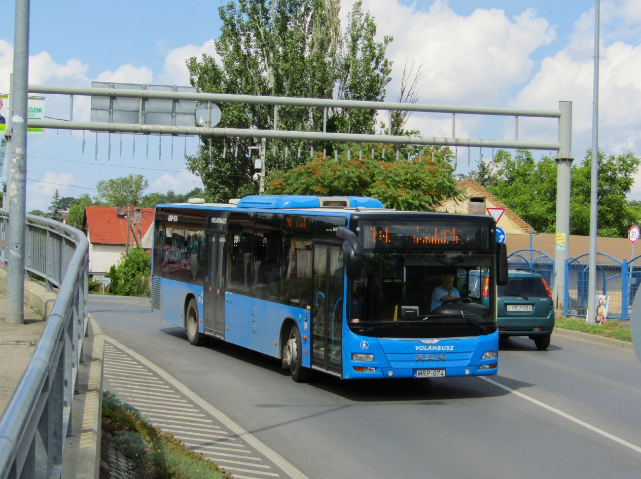 Венгрия, MAN A21 Lion's City NL283 № MRP-074