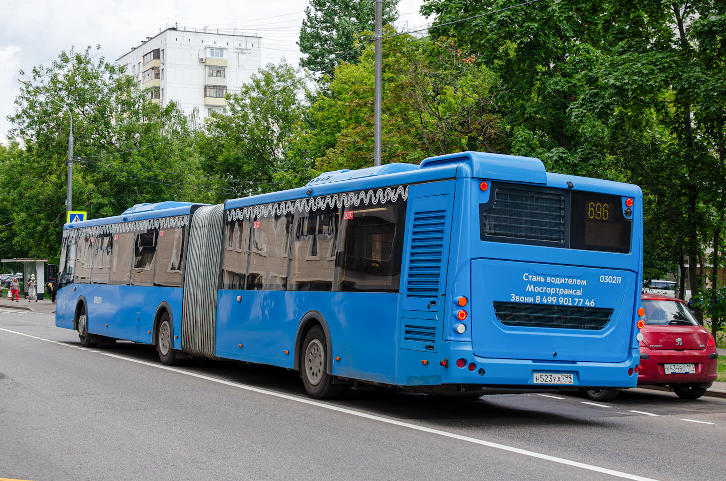 Москва, ЛиАЗ-6213.65 № 030211