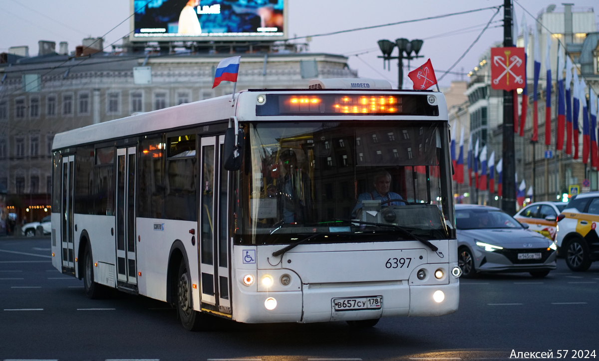 Санкт-Петербург, ЛиАЗ-5292.60 № 6397