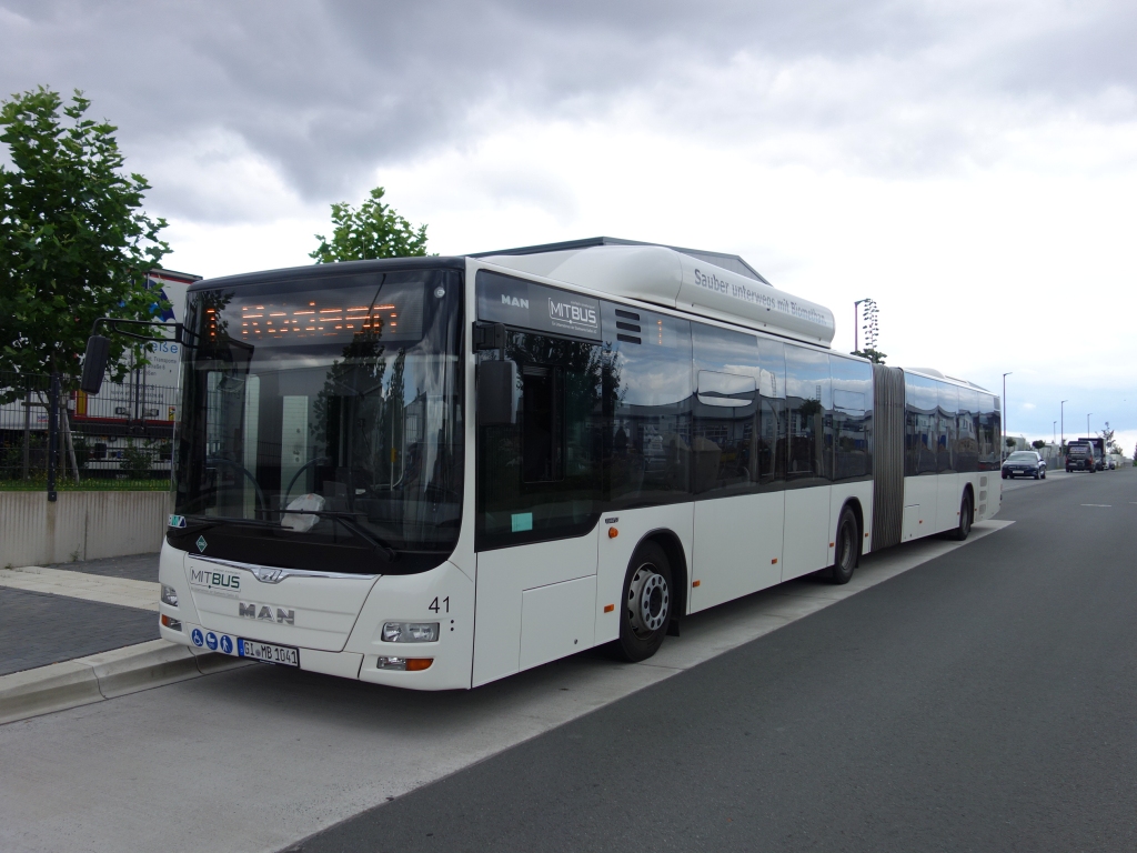 Гессен, MAN A23 Lion's City G NG313 CNG № 41