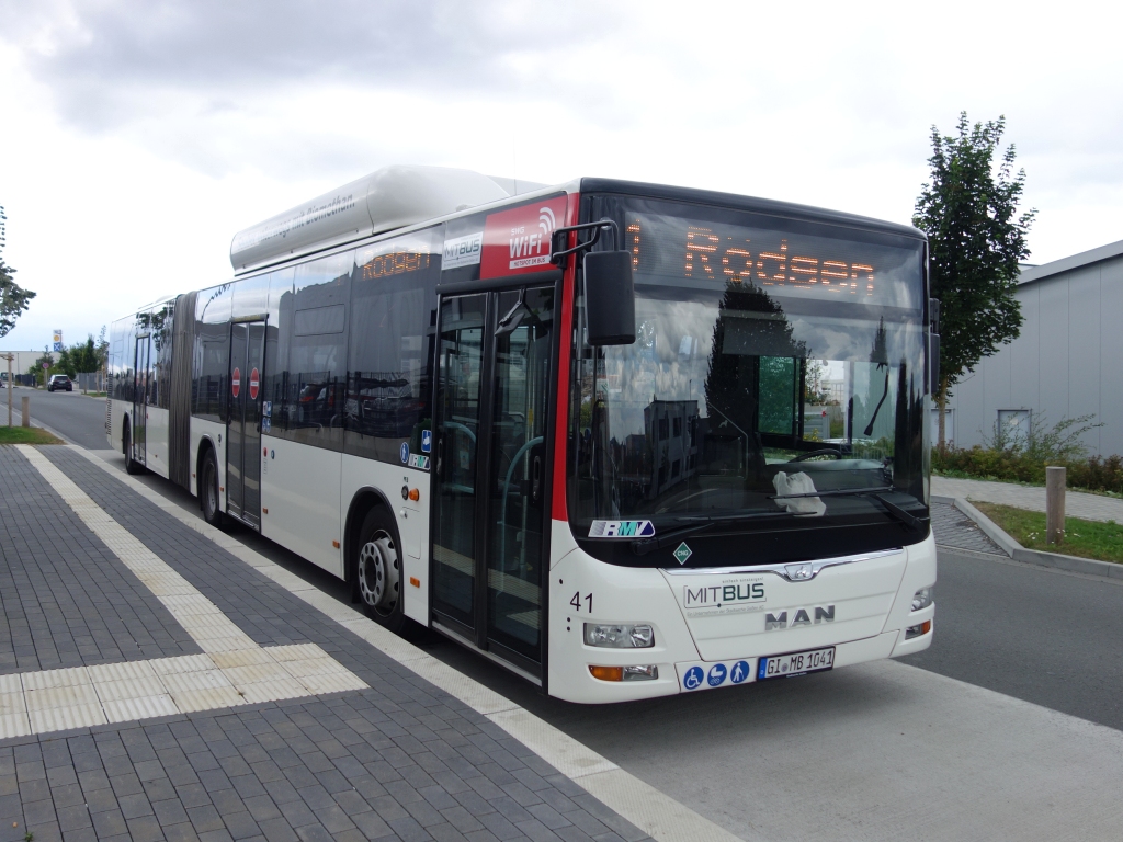 Гессен, MAN A23 Lion's City G NG313 CNG № 41