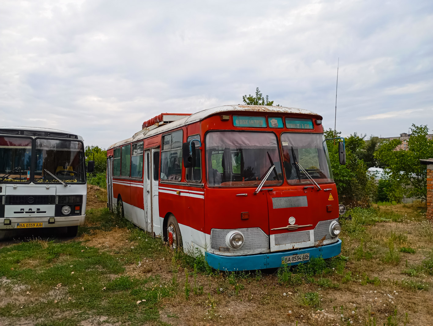 Kirovograd region, LiAZ-677G Nr. BA 0534 AB